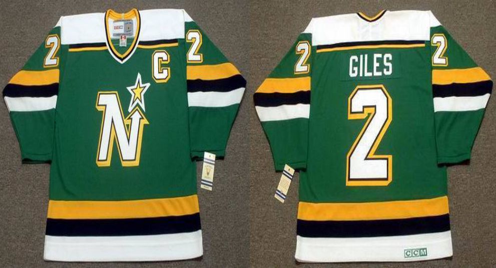 2019 Men Dallas Stars #2 Giles Green CCM NHL jerseys